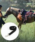 Durable Adjustable Horse Blanket Leg Straps Set, Two Pack, 27.55 to 55 Inches, Lightweight Nylon with double swivel snaps
