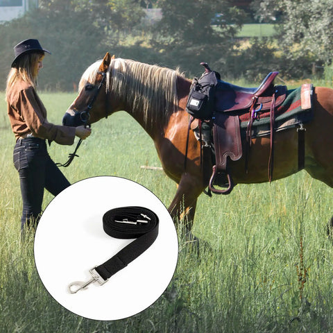 Durable Adjustable Horse Blanket Leg Straps Set, Two Pack, 27.55 to 55 Inches, Lightweight Nylon with double swivel snaps