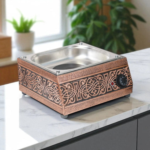 Handcrafted Copper Turkish Coffee Maker With Five Pots 1000 Watt 110 Volt Barista Level Brew For Turkish Coffee Espresso Tea And More Durable Copper And Stainless Steel Build For Rich Foam And Easy Clean
