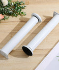 4 Pack Adjustable Steel Furniture Legs For Cabinets And Tables Telescopic Feet With Height Adjustment White Leg Risers