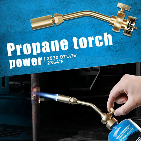 Solid Brass Pencil Flame Gas Welding Torch Head Nozzle, Beefed Up Full Metal Version For Precise Soldering And Heatwork