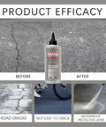 Concrete Crack Filler And Sealant For Driveways And Patios No Mess Waterproof Joint Repair With High Elasticity Expansion Formula bottle