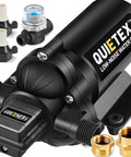 Ultra Quiet 12V DC RV Water Pump With 4.5 GPM And 45 PSI Diaphragm Design, Smart Pressure Switch, Auto Start Stop