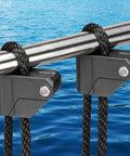 Boat Fender Clips Quick Release Adjustable Bumper Clips For Boats on railings over water