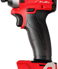 Impact Driver Pistol Grip 18V Cordless With Brushless Powerstate Motor Delivers Up To 2000 In-Lbs Torque And Thirty Percent Faster Driving Speed Ultra Compact Four And A Half Inch Body For Tight Spaces Red Lithium Battery Pack For Long Life
