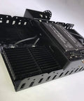 Heavy Duty 400W Led Tunnel Lights Built To Last For Outdoor Streets And Parking Lots showing aluminum housing with cooling fins.