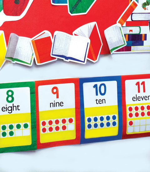 Zero Through Twenty Numbers Kit With Ten Frames And Counters For Place Value Math Manipulatives with colorful number cards