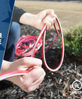 Heavy Duty Outdoor Indoor Extension Cord 100 Foot 12/3 SJTW With Beefed Up Contractor Grade Durability UL Certified All Weather Jacket