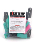 Bag of 40 Piece Silicone Rubber Cap Set For High Temp Masking End Caps In Three Thirty Second To Three Quarter Inch Sizes