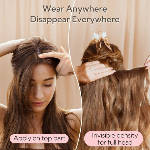 Invisible Seamless Clip In Hair Extensions Crafted From Straight Up Human Hair With Weightless Pu Veil Tracks For A Flawless Luxe Blend And Snatched Goddess Drip