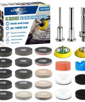 Headlight Restoration Kit That Brings Dull Lights Back To Life With A 143 Piece Set 2 Inch Wet Dry Sanding Kit Featuring All In One 60 To 10000 Grit Discs