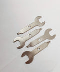 Must Have Pro Grade Three Eighth Inch Open End Wrench And Nine Point Five Millimeter Nut Spanner Set For Rotary Tools Stainless Steel Four Pack