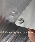 Close-up of UV Resin Curing Box With Adjustable Brightness 48W 395nm UV LED Curing Light enclosure installation