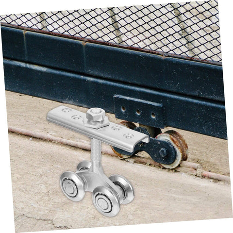 Heavy Duty Galvanized Door Roller Pulley For Sliding Doors, 500Kg Load Capacity Track Wheel Accessory For Industrial Use