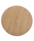 Top view of Unfinished One And One Quarter Inch Cabinet Knob In Everyday Heritage Style Go To Drawer Knob For Cabinets And Furniture 32 mm Diameter One Pack Classic Cabinet Hardware