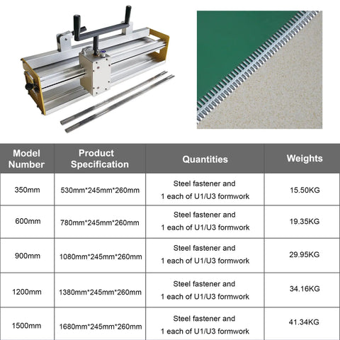 24 Inch Conveyor Belt Lacing Tool With Wire Hook Buckle Splice Fasteners Manual Roller Lacer next to product chart