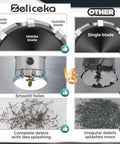 Comparison of Ultimate Pro Grade 14-Piece TCT Carbide Hole Saw Kit for Hard Metal showing blade effectiveness and debris control