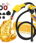 Cordless Fuel Transfer Pump 6 GPM For Diesel And Gasoline With Smart Auto Stop Safety System and accessories