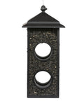 Fly-Thru Wild Bird Feeder With Two Feeding Stations 2 Lb Capacity For Black-Oil Sunflower Seeds Outdoor Bird Feeder For Clinging Birds Durable Mesh Sides Easy To Install And Enjoy Outdoor Decor front view