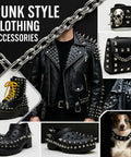 455 Piece Punk Spikes And Studs Kit for Clothing and Leathercraft with jackets, shoes, and accessories with cone spikes