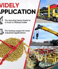 Two Pack Ratchet Chain Load Binder Set With Quarter Inch To Five Sixteenths Inch 12 Foot G80 Heavy Duty Chain, application examples