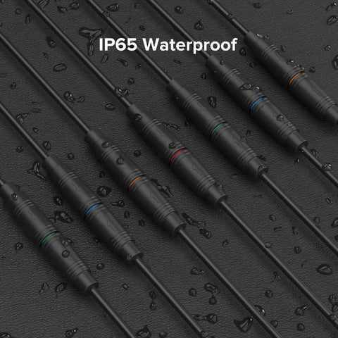 4 Pin M8 IP65 Waterproof Extension Cable For E Bike Kit With 26AWG Wires 20cm Per Side Male And Female Connectors Ideal For Display Ebrake Throttle Shift Sensor Hub Motor And Mid Motor Cables