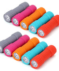 Colorful 10 Pack Nine LED Mini Flashlights With AAA Batteries Included And Pre Installed Ideal For Class Teaching Camping Or Wedding Favors And Everyday Use Compact And Durable For Easy Everyday Carry