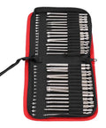 Essential 30-Piece Magnetic Socket Bit Set With Storage Case For Power Drills And Ratchets To Nail Any Diy Project Or Home Repair Job Fast, open case