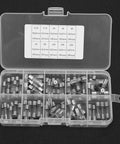 Top Tier Fuse Assorted Kit Loaded With Fast Blow Glass Fuses For Heavy Duty Electronics And Industrial Repairs Includes Solid 5X20 Mm Tubes in a clear case