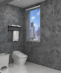 Thick Grey Blue Concrete Wallpaper Peel And Stick 24 By 354 Inches Waterproof Vinyl Cement Contact Paper Matte Finish Removable