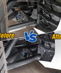 Sway Bar End Links For Can Am Spyder 2013 To 2026 F3 RT RS ST Series Black Heim Joint Upgrade For Smoother Ride Tight Handling And Stable Cornering On Street And Light Trail installed before-after front suspension