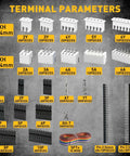 2020 Piece XH 2.54mm Connector Kit With Ratcheting Crimping Tool, showing various housings and pins, for Arduino, PCB projects.