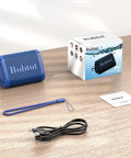 Portable Bluetooth Shower Speaker Waterproof IPX7 With Loud Stereo Sound And Bass, 15 Hours Playtime, TWS Pairing