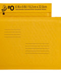Kraft Bubble Mailers 6x9 Inches Size 0 Self Sealing Manila Mailers Pack Of 25 with cushioned bubble lining, pro grade exterior.