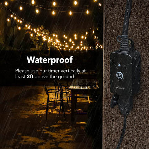 Outdoor Smart Plug With WiFi Remote App Control Alexa And Google Assistant Voice Control Weatherproof ETL Listed 2 4 GHz WiFi Required Super Handy With Smart Life App