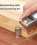 Locking Stainless Steel MFT Table Hole Pins For Woodworking Benches Quick Release No Tools Needed For Accurate Workbench Setup Expansion Pins