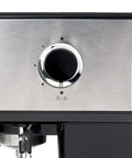 No Drama Home Bar Setup With This Compact Touchscreen Espresso Machine Boasting 15 Bar Pressure stainless steel control panel.