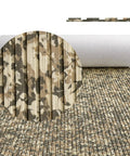 Camouflage EVA Boat Flooring 6mm Self Adhesive Marine Decking Sheet with close-up texture detail of cushioned deck pad.