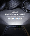 Portable Tire Inflator Air Compressor 5X Faster Up To 150 PSI Rechargeable Cordless Car Pump with night emergency light