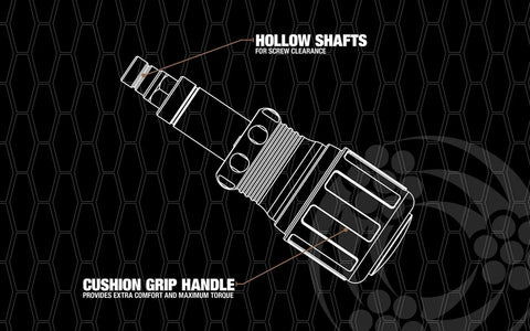 Stubby Nut Driver Kit With 5 In 1 Versatility And Color Coded Ends Chrome Plated Finish Cushioned Grip For Comfort Tri Bit Nut Driver Set For Tight Spaces And Quick Fixes DIY Pro Grade Hand Tool