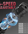 Electric TIG Tungsten Electrode Sharpener And Grinder For Welding, Handheld 110V Rotary Tool with 6-speed adjustable settings