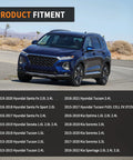 Heavy Duty Straight Swap Intake Manifold Runner Control Motor Drop In Replacement For Hyundai Santa Fe Sport Sonata Tucson 2015 To 2020 visible fitment list with vehicle models.