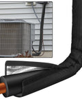 Outdoor Copper Pipe Insulation Cover 72 By 10.2 Inches Heavy Duty Weatherproof Foam Sleeve for air conditioner lines.