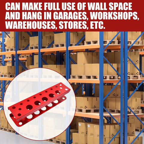 Heavy Duty Magnetic Tool Holder Rack For Screwdrivers And Pliers Wall Mount Pegboard Organizer For Shears And Wrenches