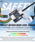Photoelectric Water Level Sensor For Raspberry Pi And Arduino With Open Collector Output Optical Liquid Level Sensor display.