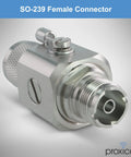 SO239 female connector for Coaxial Lightning Arrester Suppressor Pro Grade With PL259 And SO239 Connectors For HF VHF UHF CB Ham