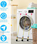 Suspension Rods Replacement Kit For Top Load Washer Models WA50R5200AW US WA45N3050AW A4 WA45T3200AW A4 beside washing machine