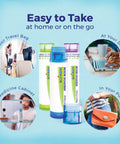 Graphites 30C Homeopathic Scar Relief Pellets Non Drowsy No Known Side Effects Quick Dissolving Natural Remedy For Thick Raised Scars Pack Of 3 With 240 Pellets shown with lifestyle usage in travel bag, desk, medicine cabinet, and purse.