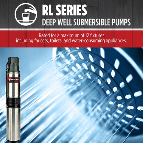 4-Inch Submersible Deep Well Pump 3/4 HP 12 GPM 2-Wire 230V Steel Heavy-Duty Housing With Built-In Check Valve And Suction Screen