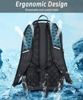 Ergonomic design of Floating Waterproof Dry Bag Backpack With Airtight Zipper And TPU Coating For Kayak Fishing Boating And Hiking 30L Submersible Gear Plus Waterproof Phone Case